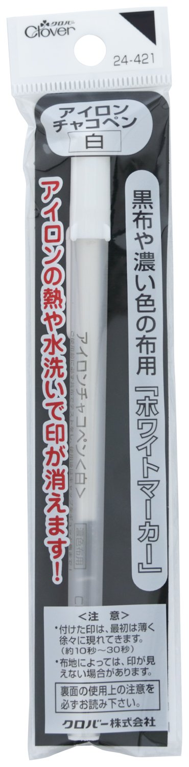 Bút Chaco Sắt Cỏ Ba Lá 40 x 185 x 11mm Trắng 24-421