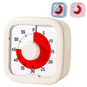 Timer Time Management Learning Timer Children Study Game Counting Cooking Home Study Telework Task Management (Off White)
