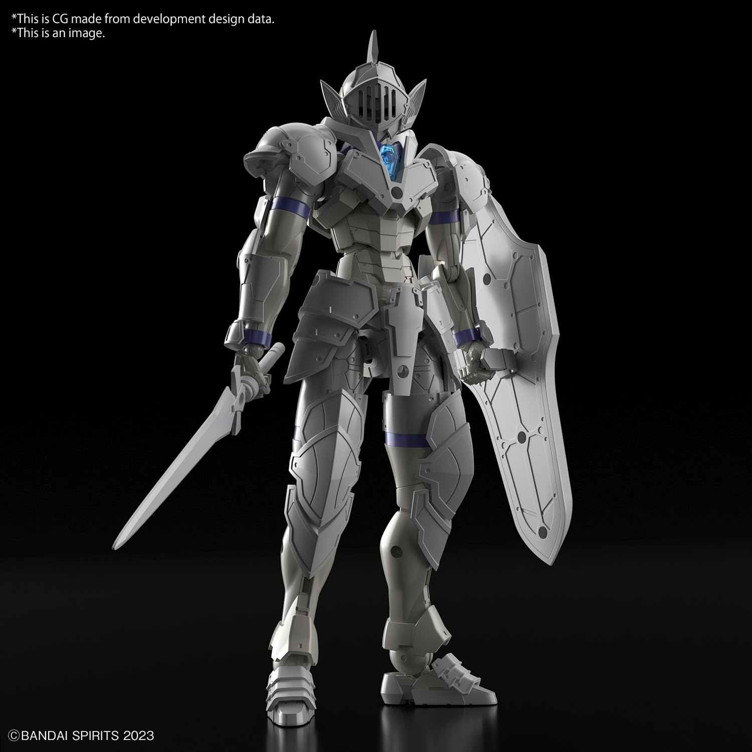 30MF Liber Knight color-coded plastic model