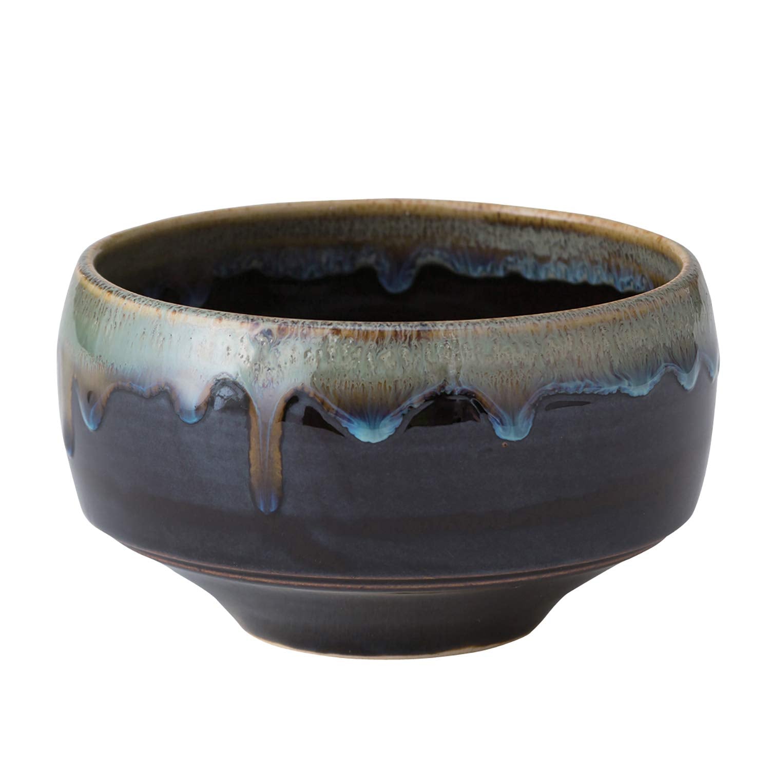 Hasamiyaki Matcha Bowl Haku Bowl Jakutenmoku Stylish Simple Dishwasher Safe Made in Japan 18174