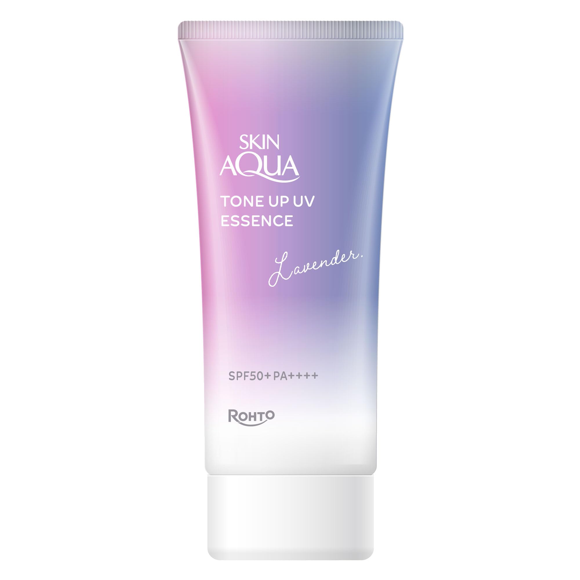 스킨 아쿠아 (SKIN AQUA) 톤 업 UV 에센스 라벤더 (화장 기초 무너지지 않는 투명감 업)