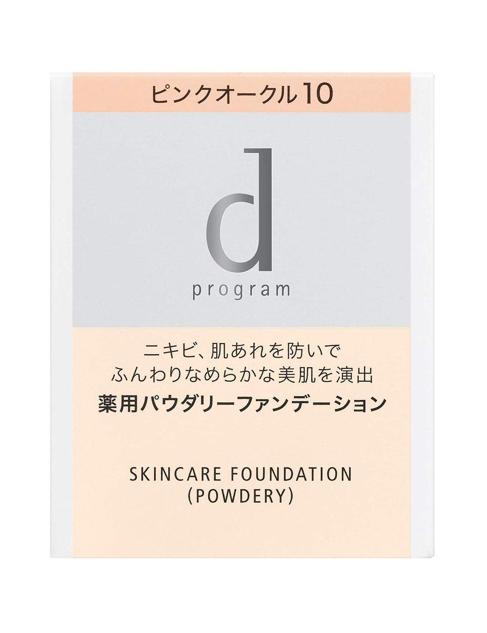 d Program Medicated Skin Care Foundation Powder Pink Ocher 10 Refill 10.5g [Quasi-drug]