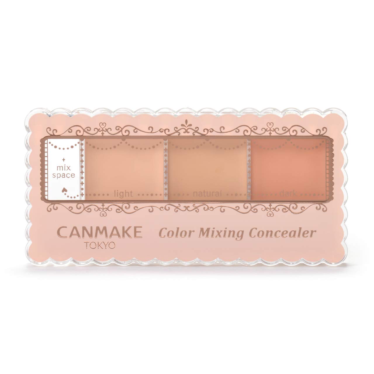 Canmake Color Mixing Concealer 03 Orange Beige Single Item 3.9g (x 1)