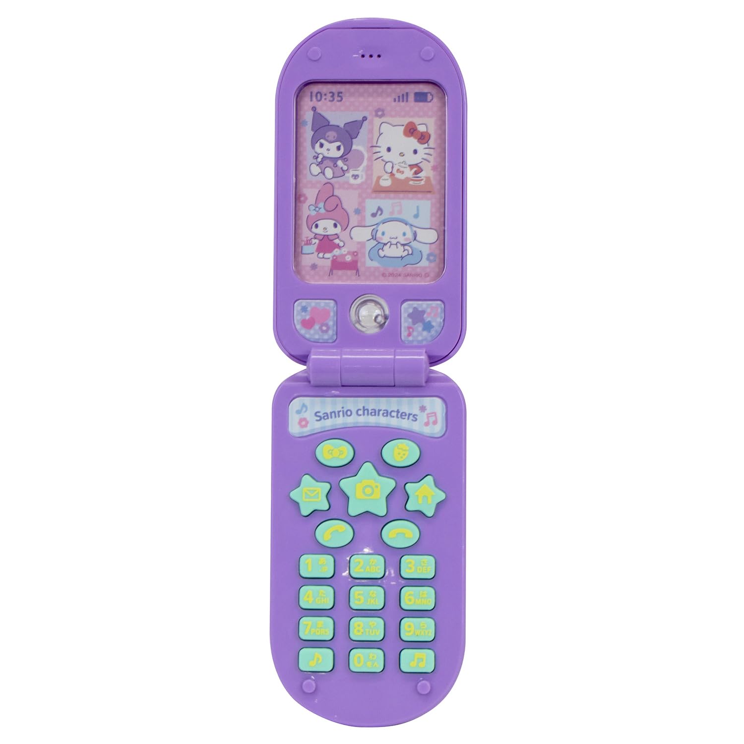 Maruka Sanrio Characters Talking Mobile Phone Toy Pretend Play Ages 3+ 197925