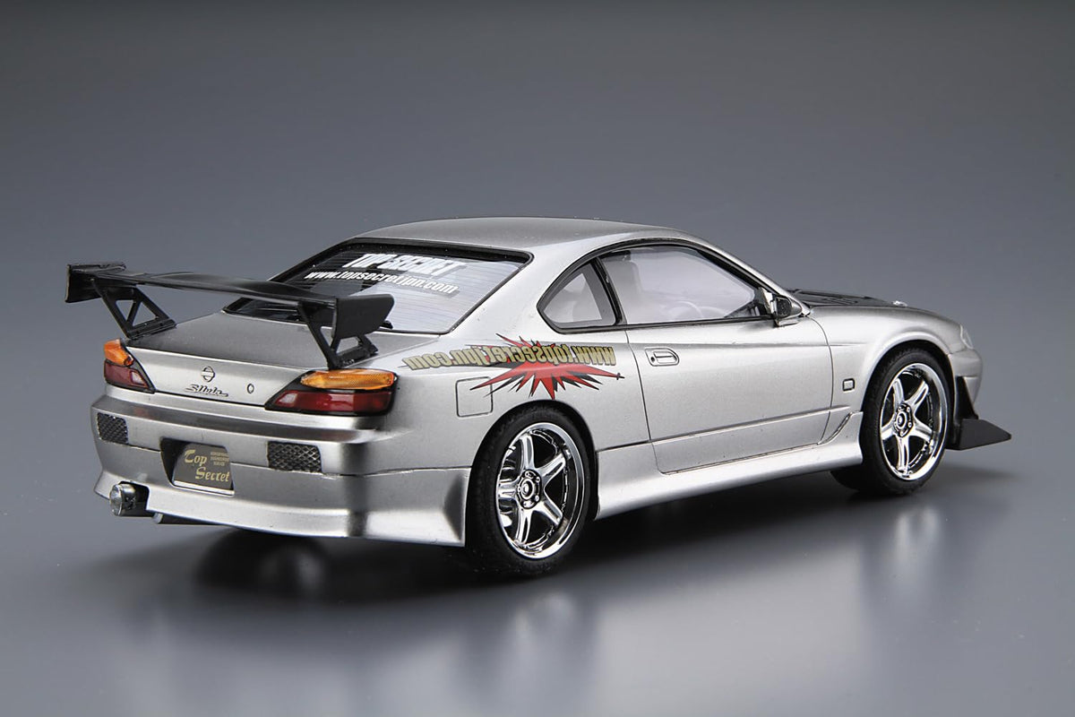 อาโอชิมะ☆Tuned Car No.24 1/24 Top Secret S15 Silvia '99 (Nissan) โมเดลพลาสติก