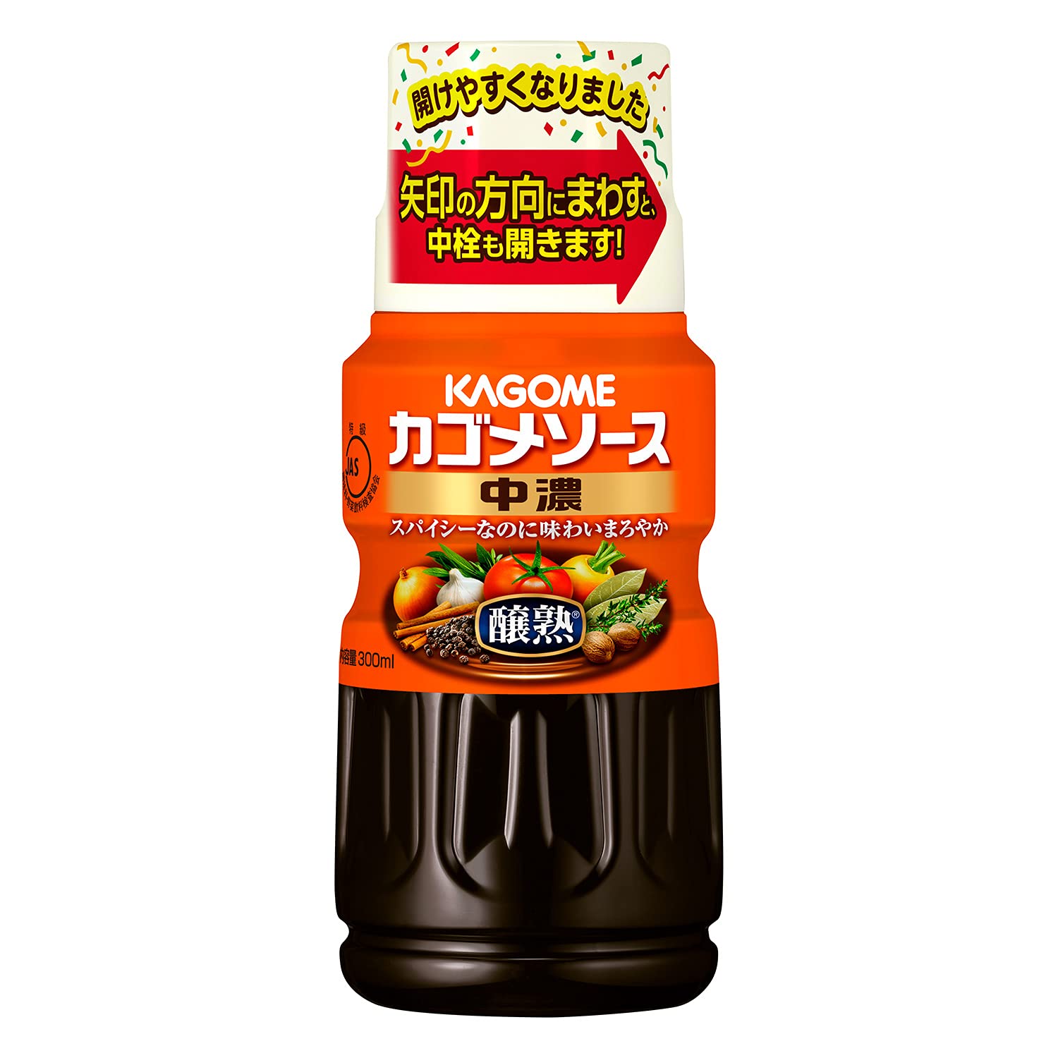 Sốt Kagome Jojuku Chuno 300ml x 5 miếng