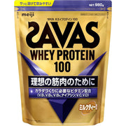 Meiji SAVAS Whey Protein 100 Vị Trà Sữa 980g