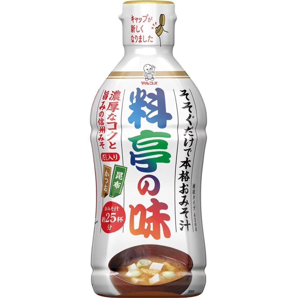 마르코메 액체 된장 요정의 맛 가다랭이 · 다시마 국물 430g × 5 개