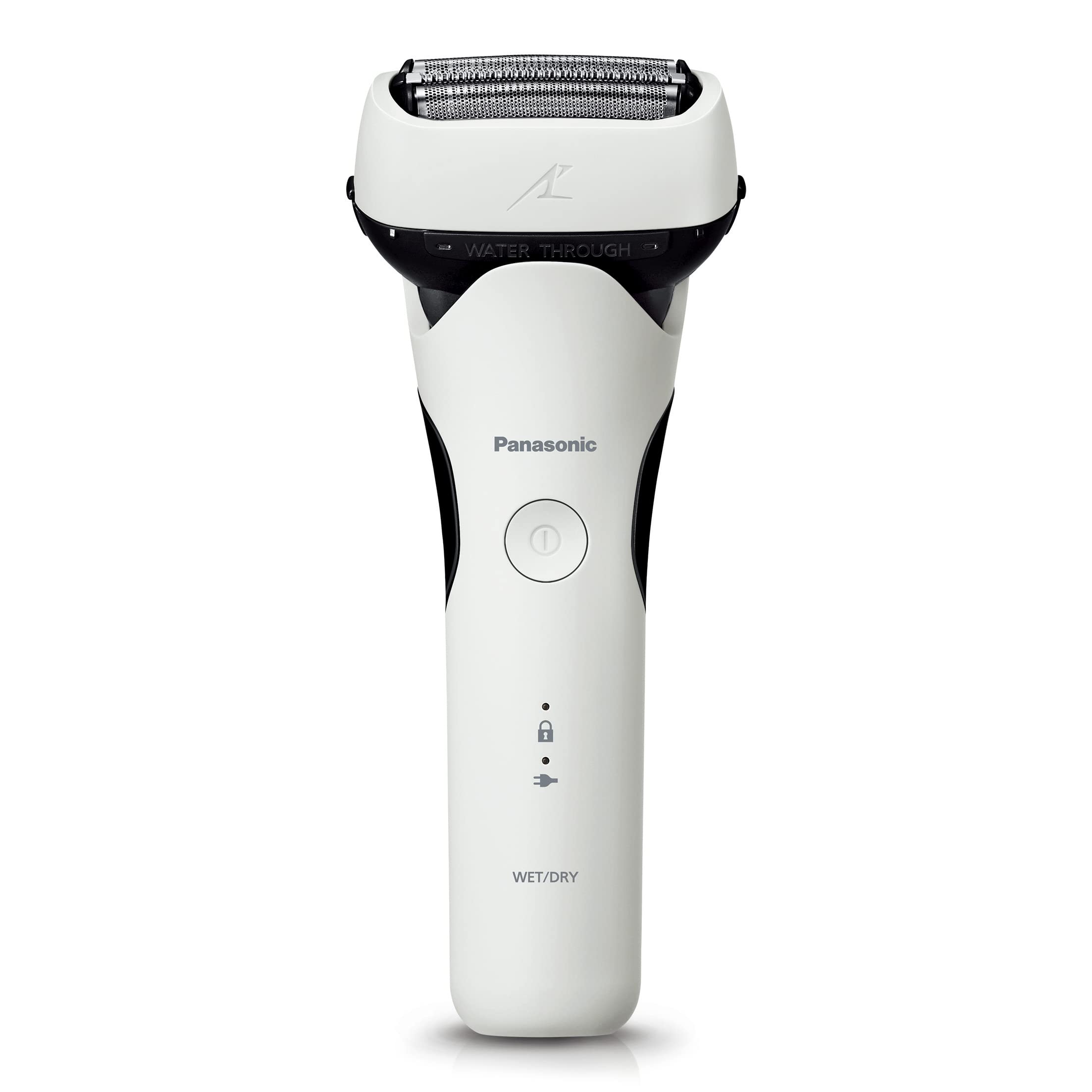 Panasonic Men's Shaver Lamb Dash 3 Blades White Bath Shaving ES-LT2B-W