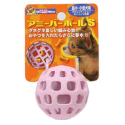 ドギーマン 犬用おもちゃ アミーバー ボール ピンク S サイズ