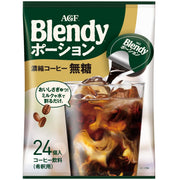 AGF Blendy Potion Cà phê đậm đặc không đường [Cà phê đá] 24 miếng (x 1)