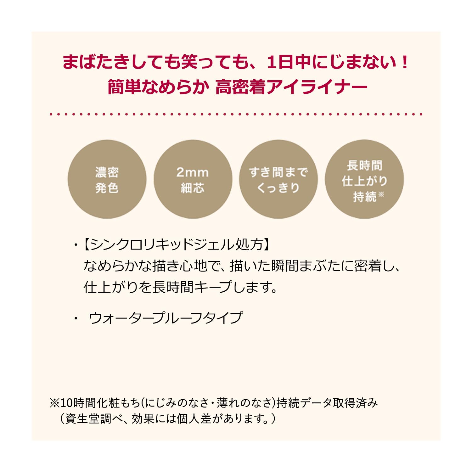 Integrate 통합 아이라이너 스나이프 젤 라이너