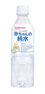 Wakodo Baby Jikan Pure water for babies from around 0 months 500ml