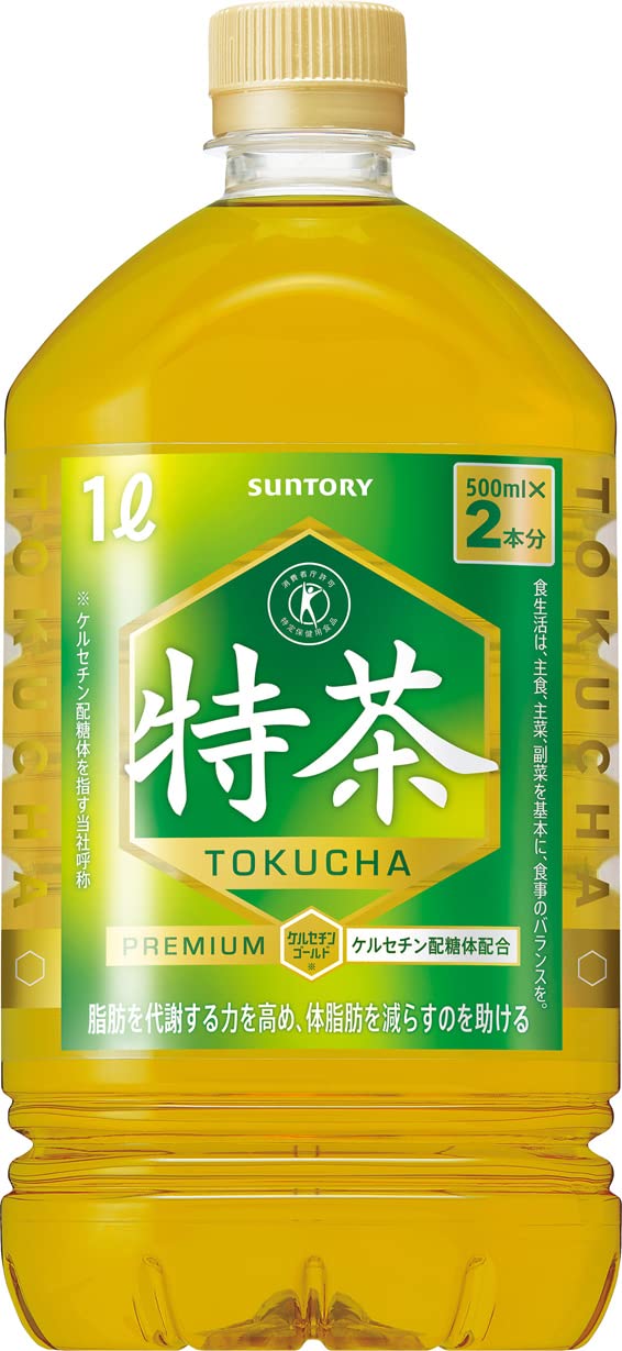 Suntory Iyemon Special Tea [Food for Specified Health Use] PET 1000ml x 12 bottles [x 2 cases: 24 bottles in total]