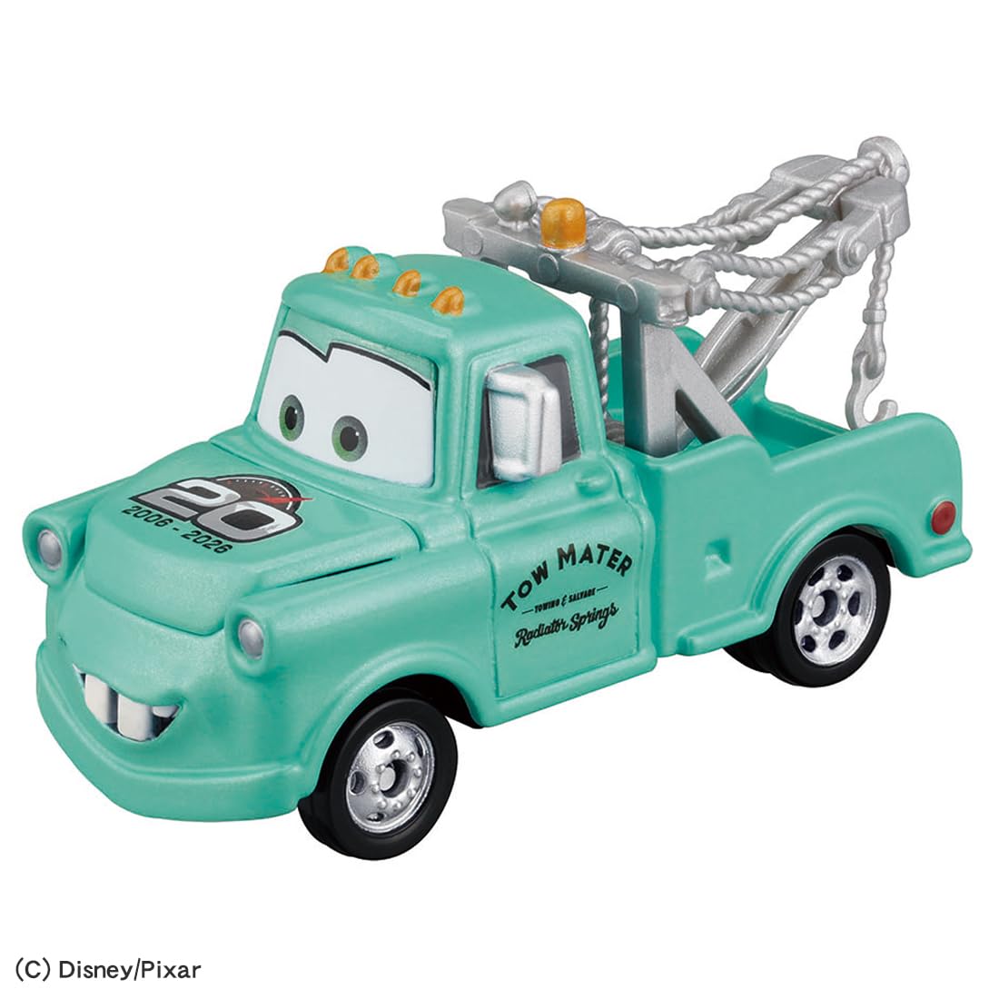 TAKARA TOMY Disney Cars Tomica C-14 Meter (20th Anniversary Type) Mini Car Toy Ages 3+