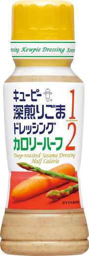 Kewpie Dressing Dark Roasted Sesame Dressing Half Calorie 180ml