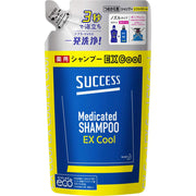 [Set of 2] Success Medicated Shampoo Extra Cool Refill 320ml x 2