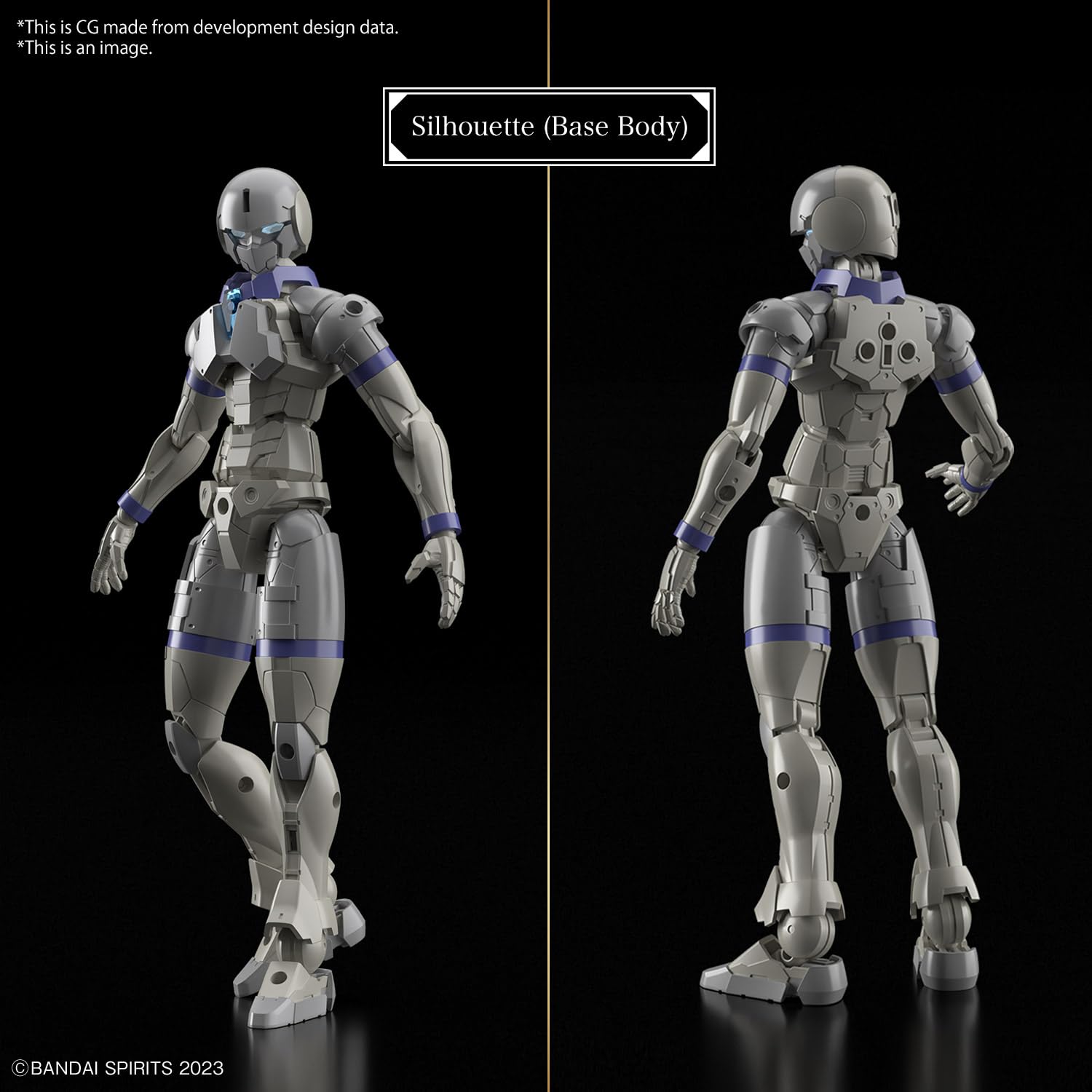 30MF Liber Knight color-coded plastic model
