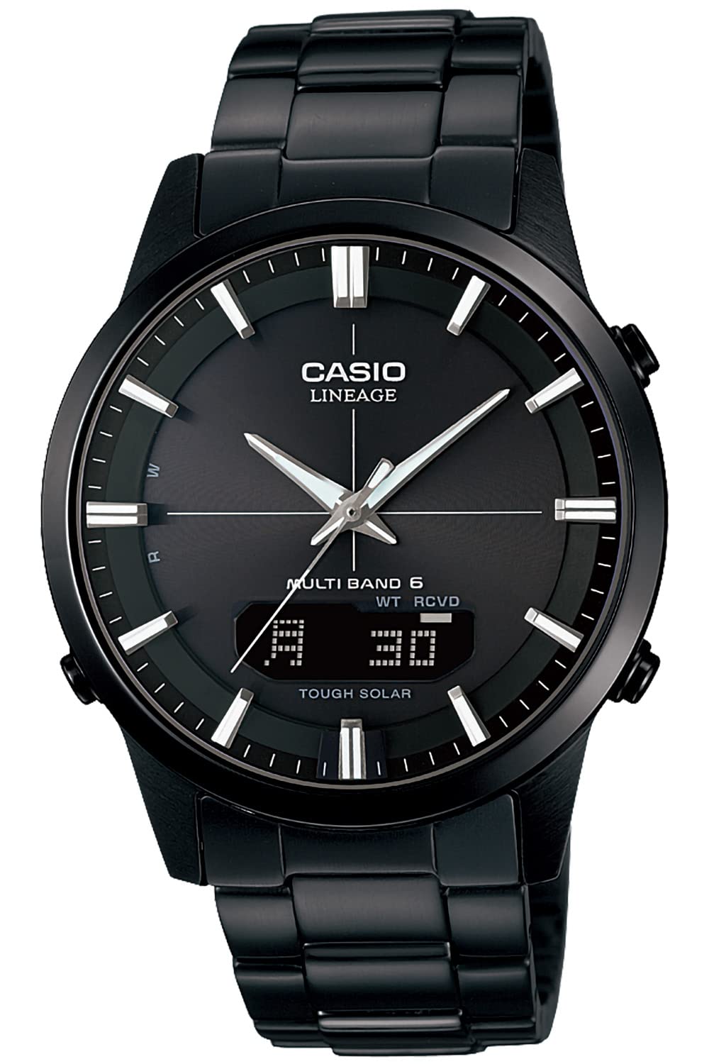 [Casio] Lineage Watch [Domestic Genuine Product] Radio Solar LCW-M170DB-1AJF Men's Black