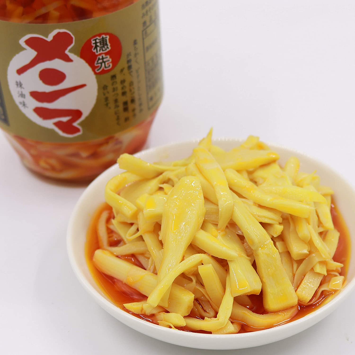 Kokubu Sanyo Tsusho Authentic Taiwanese Seasoned Menma 340g x 3 pieces
