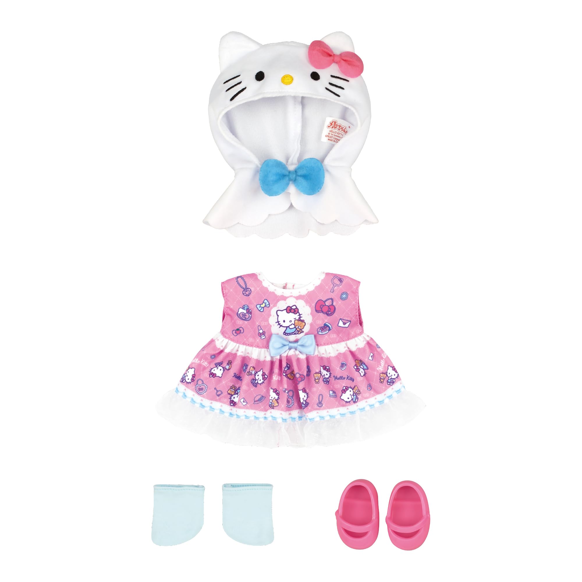 Mel-chan Dress Up Set Hello Kitty Stylish Cape Dress