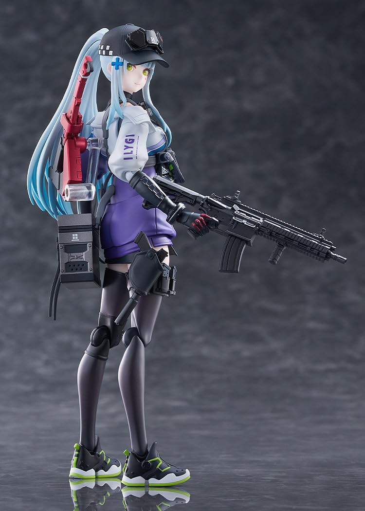 Max Factory Dolls Frontline 2: Excilium figma Kurukai Plastic painted movable figure Non-scale Special pedestal included Total height approx. 156mm