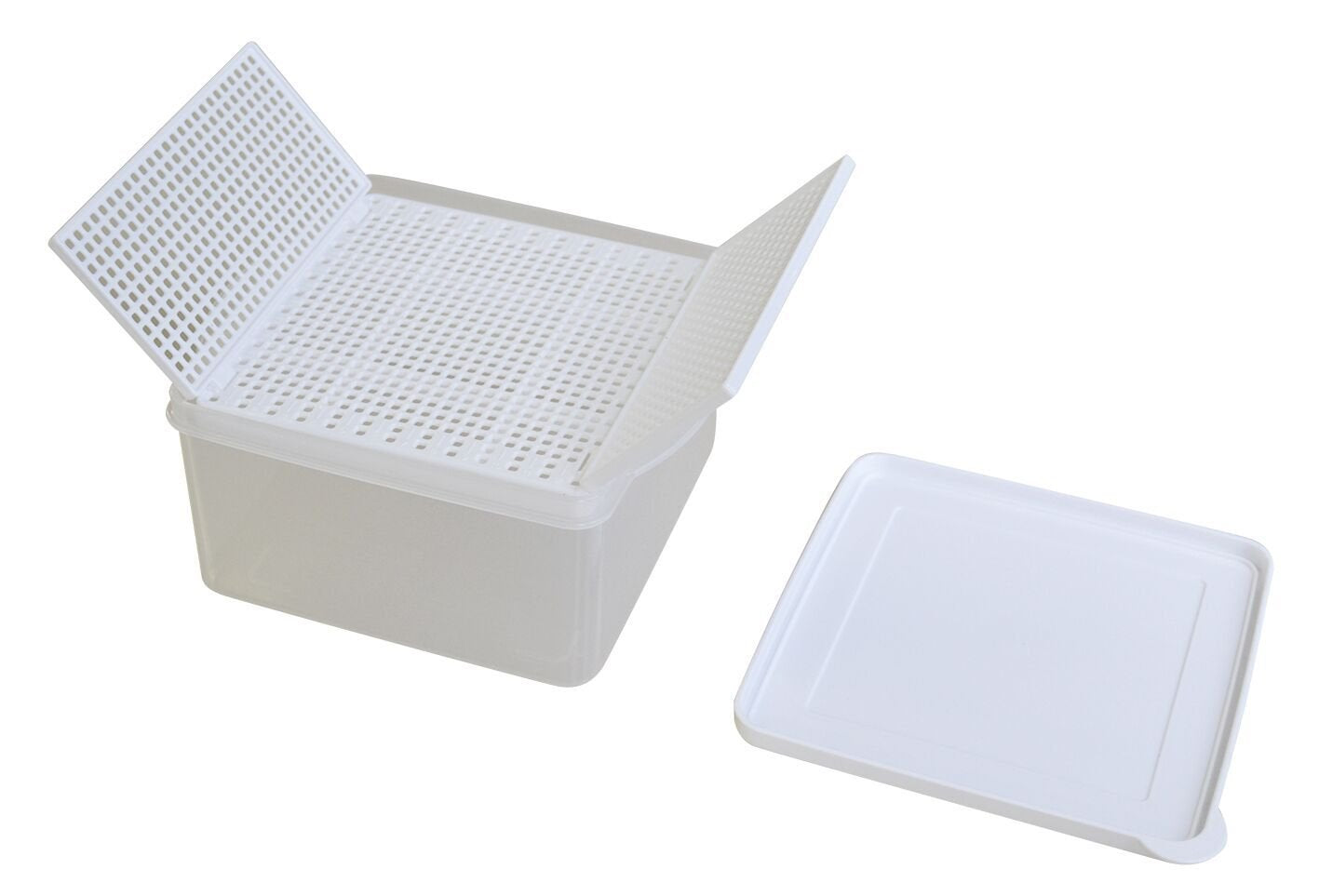 KOKUBO Sandwich Mesh x Case, Made in Japan, Storage Container, Picnic, Excursion, Lunch Box, Portable