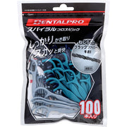 Dental Pro Spiral Floss Picks 100 Pieces