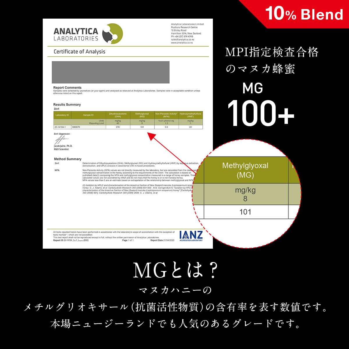 Mật ong nguyên chất BeeWorks mật ong Manuka 1000g (500gx2)