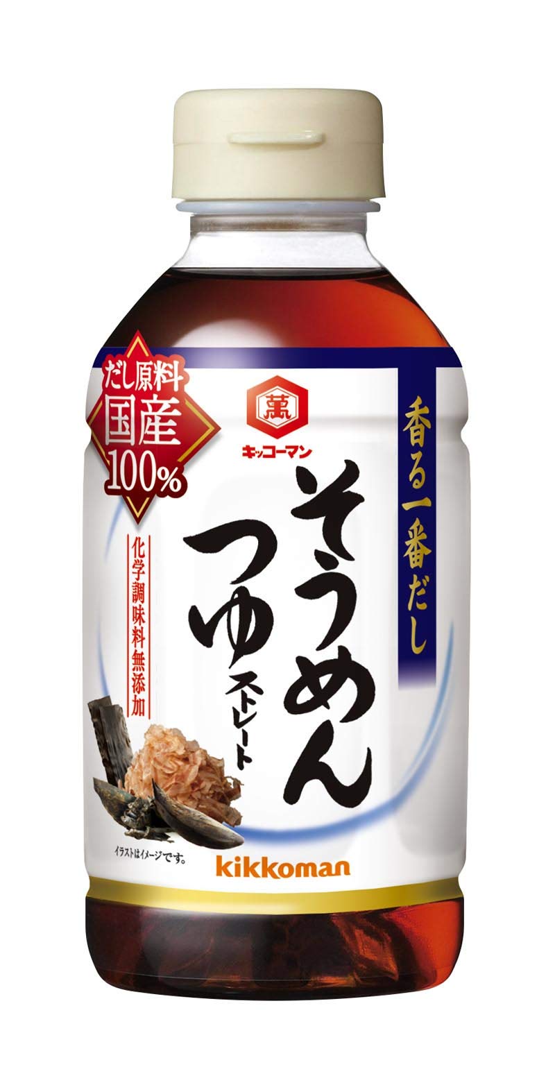 Kikkoman Foods 香一番高汤素面汤 300ml x 4 瓶