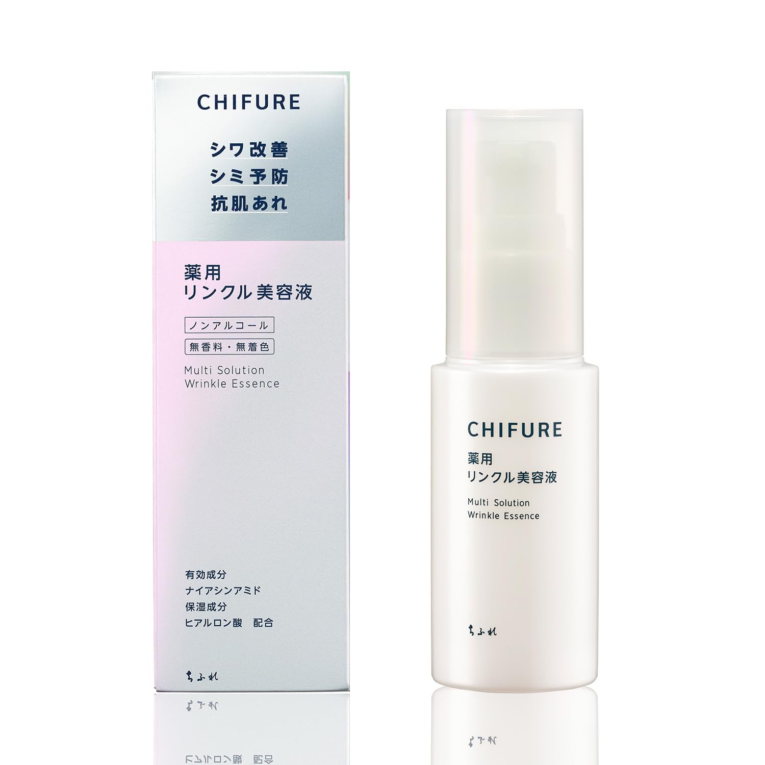 [Quasi-drug] CHIFURE Medicated Wrinkle Serum 30mL Wrinkle Improving Serum Contains Niacinamide