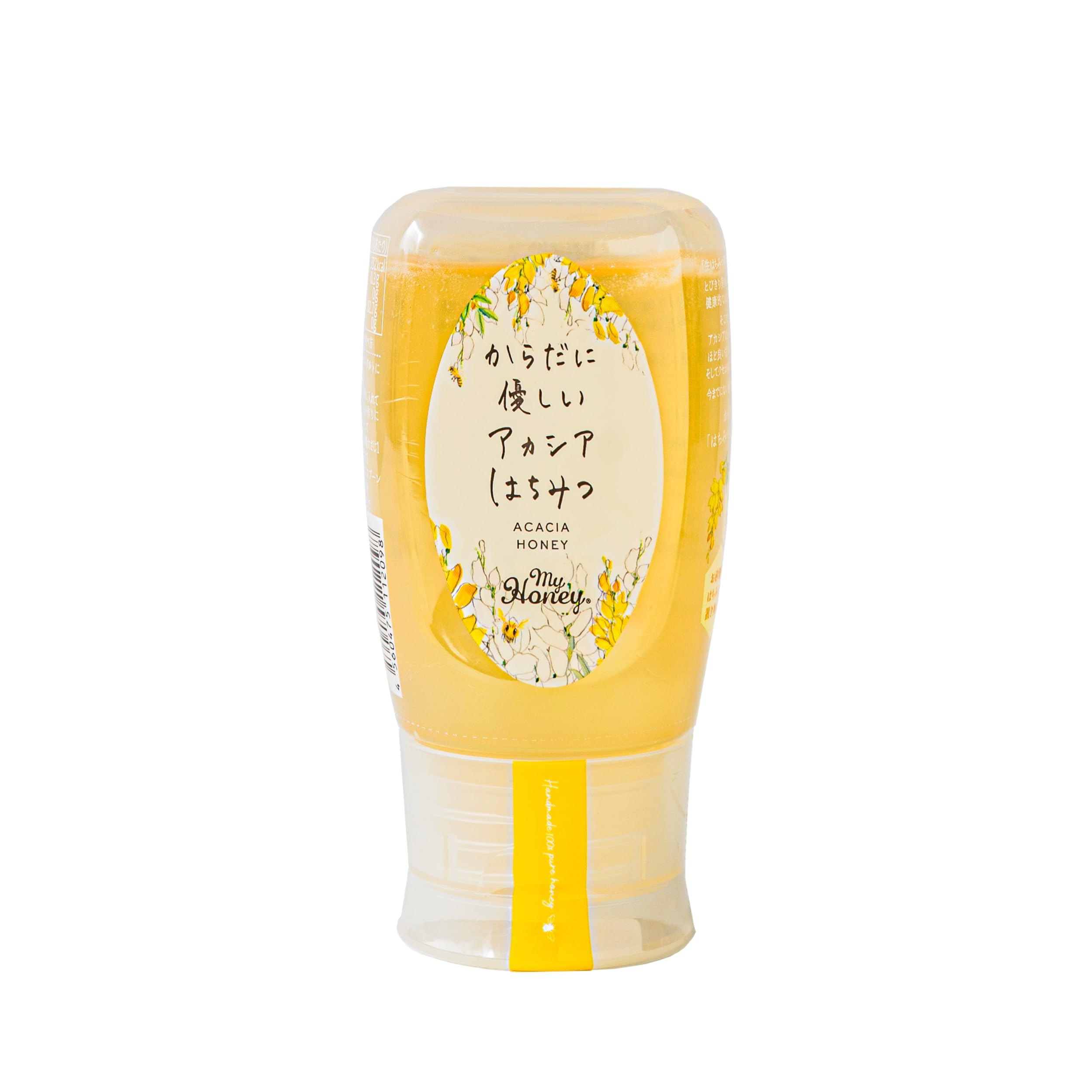 MYHONEY 벌꿀 비가열 벌꿀 아카시아 300g×1개 튜브 병 헝가리산 아카시아 꿀 100% 무첨가 【생 꿀 전문점 마이 허니】