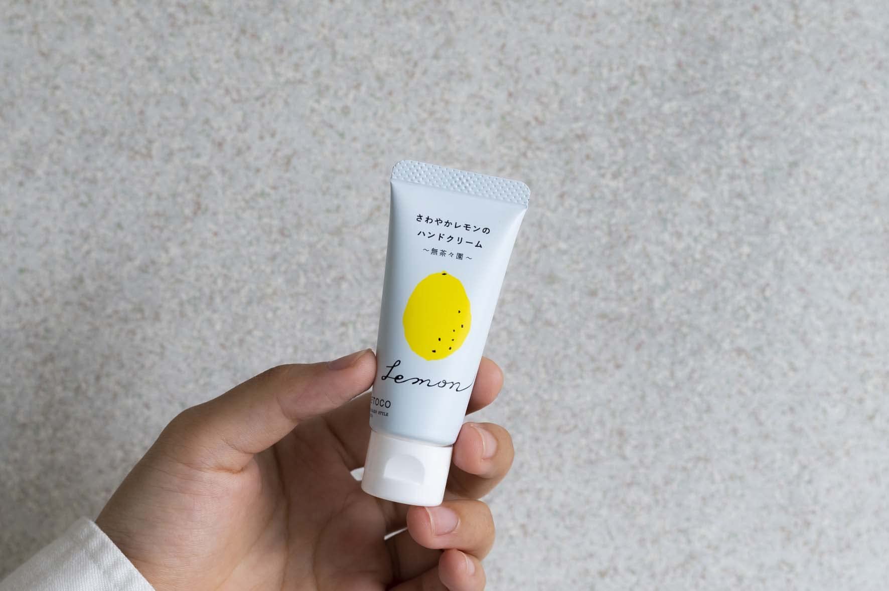 yaetoco refreshing lemon hand cream 20g
