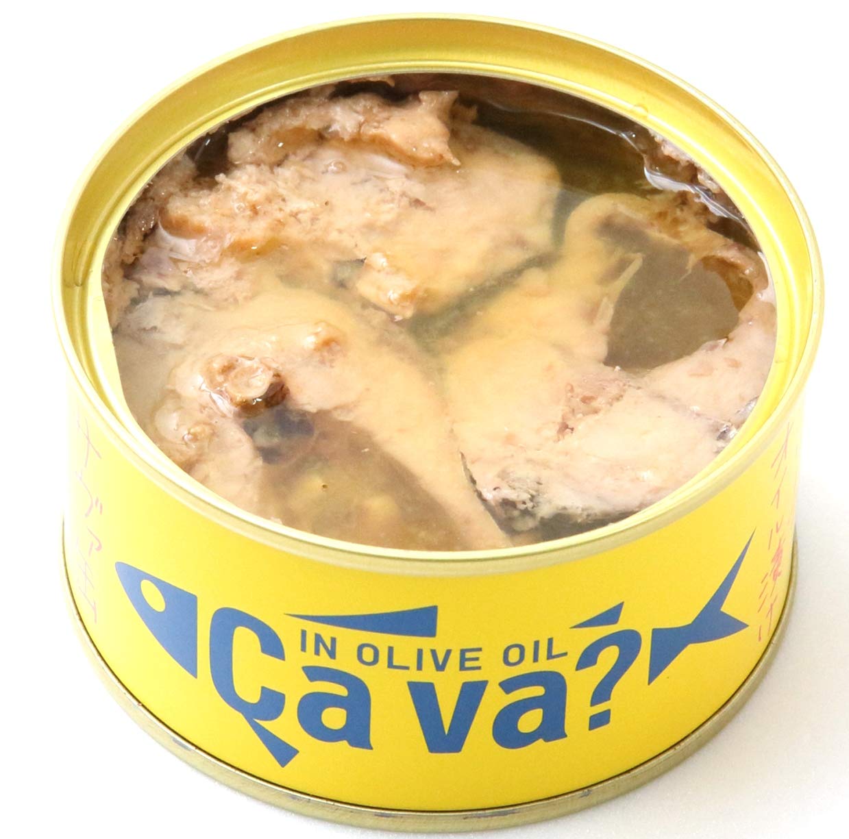 Canned mackerel from Iwate Prefecture Domestic mackerel pickled in olive oil 170g x 4 cans