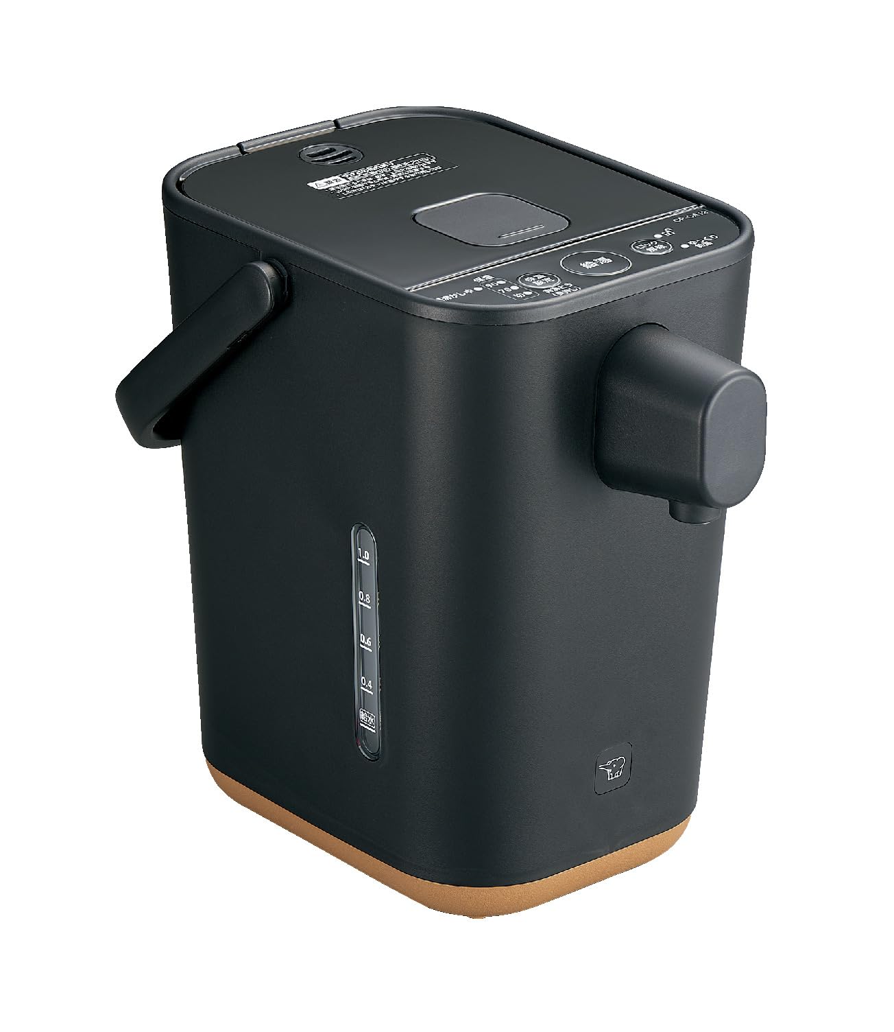 Zojirushi Mahobin Electric Pot 1.2L STAN. High Speed Boiling Milk Making 70℃ Warm Black CP-CA12-BA