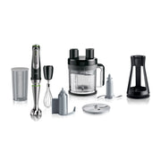 Braun Hand Blender Multi-Quick 9 MQ9195XLS Easy operation Time-saving Preparation Smoothie Soup Crushing Mixing Chopping Chopping Whipping Slicing Chopping Dicing Dicing Kneading 8 functions in 1 High power 500W Easy to clean Dishwasher German design