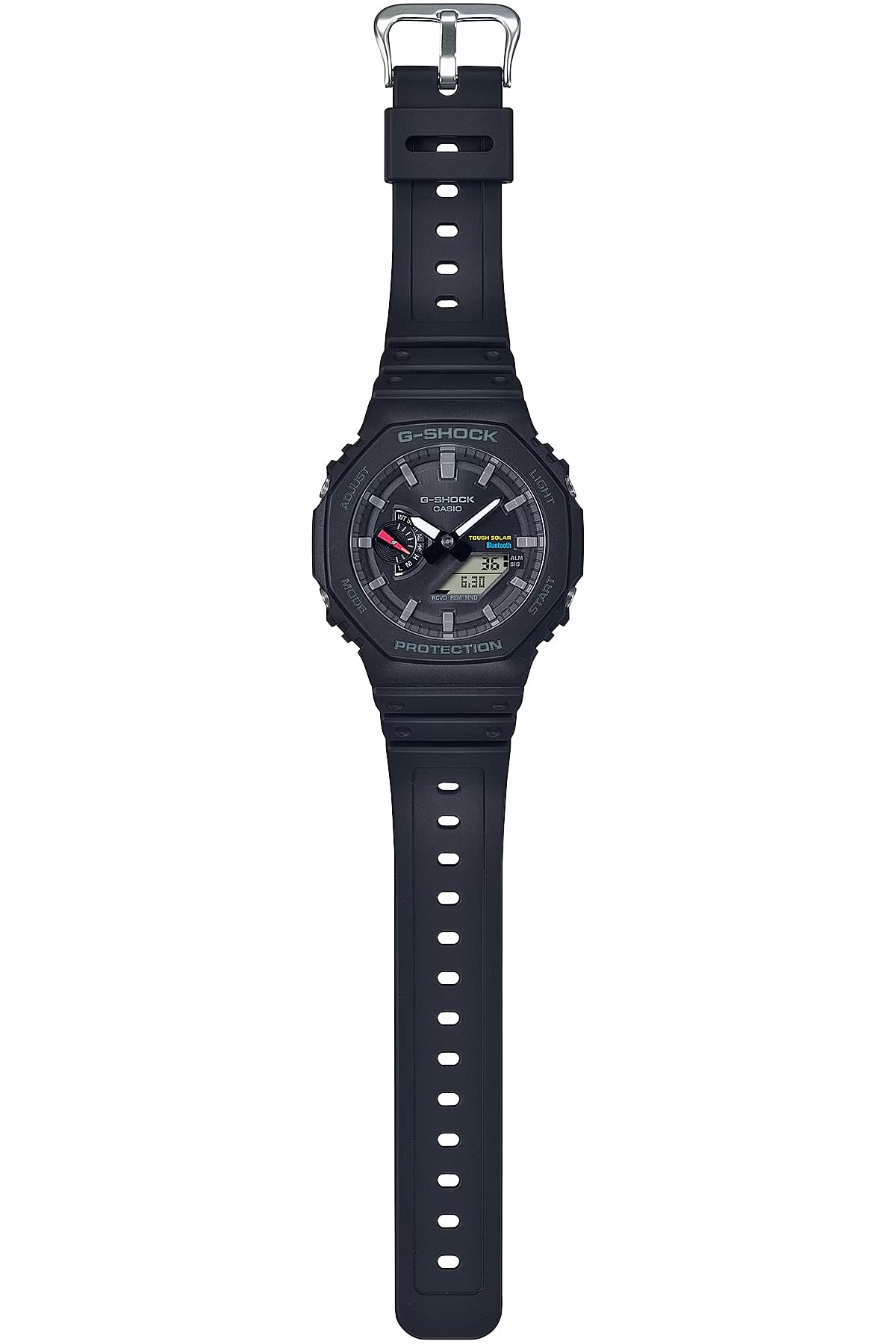 [Casio] G-Shock Watch [Domestic Genuine Product] Equipped with Bluetooth Solar GA-B2100-1AJF Men's Black