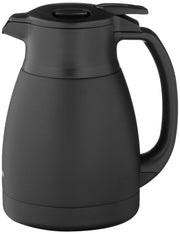 Zojirushi Mahobin Stainless Steel Pot 1.0L Pot Tabletop Wide Mouth Approximately 6.5cm Stainless Steel Vacuum Double Layer Mahobin Heat/Cold Matte Black SH-HC10-BM