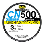 DUEL Carbon Nylon Line No. 3 CN500 500m No. 3 Y Yellow H3453-Y