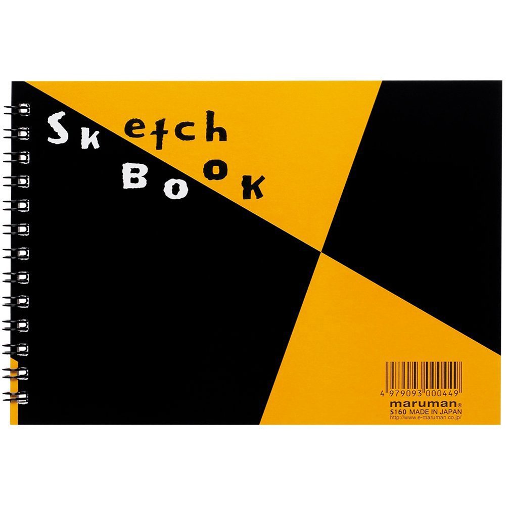 Maruman Sketchbook Design Series B6 Drawing Paper S160 10 Book Pack White