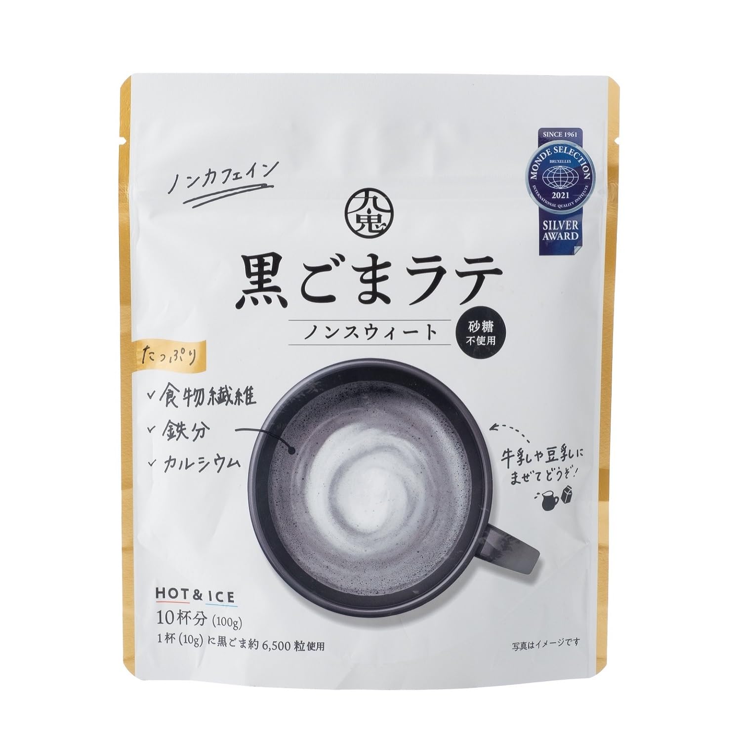 Kuki Sangyo Kuki Black Sesame Latenon Sweet 100g x 6 bags