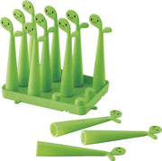 Cogit Veggie Tatechan Green Width 12.5 x Depth 9.5cm Vegetable freshness Long lasting