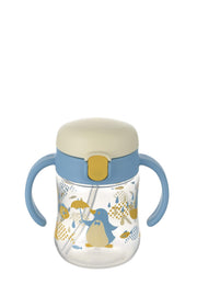 Richell Try Straw Lesson Mug Light Blue 200ml