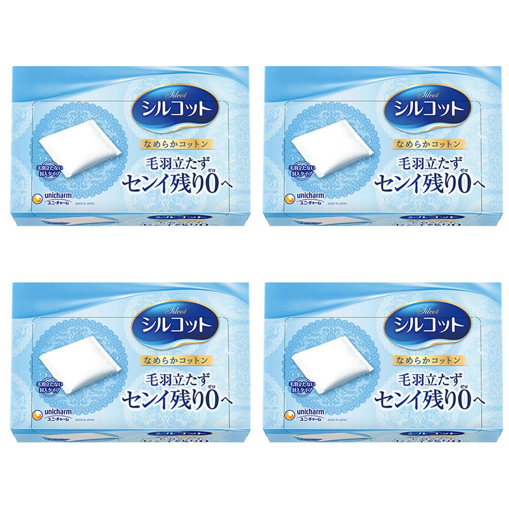 Unicharm Silcot 82 sheets x 4 pieces