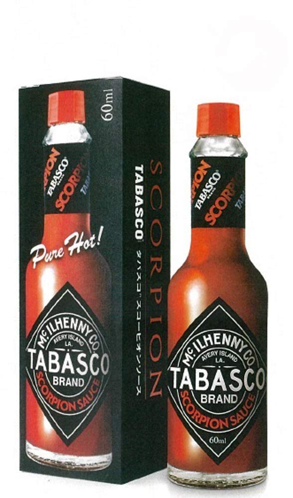 Japan Coffee Trade Tabasco Scorpion Sauce 60ml x 3 bottles