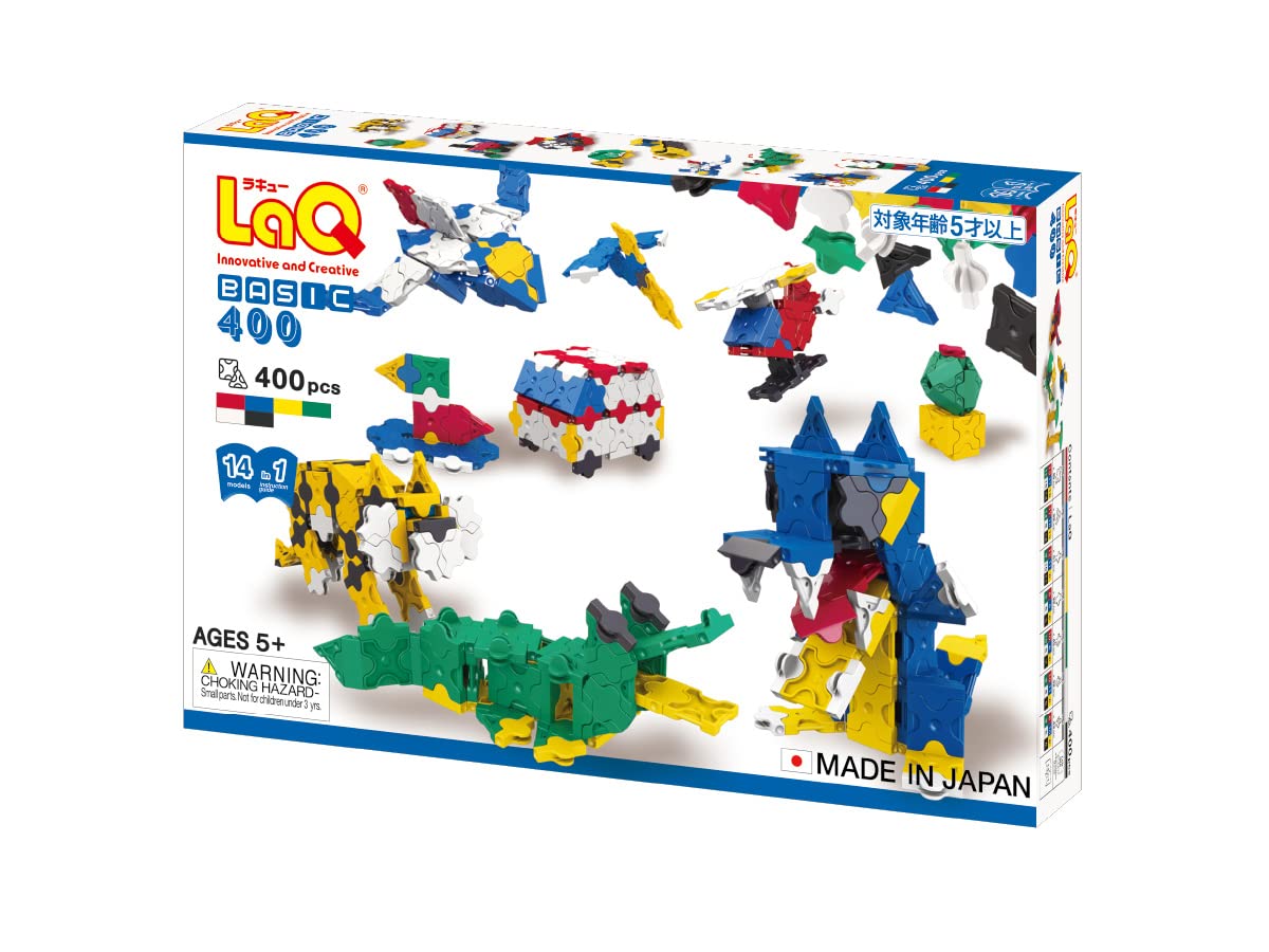 Yoshiritsu LaQ Educational Toy Block Toy Basic 400/First Set (400pcs) L007940