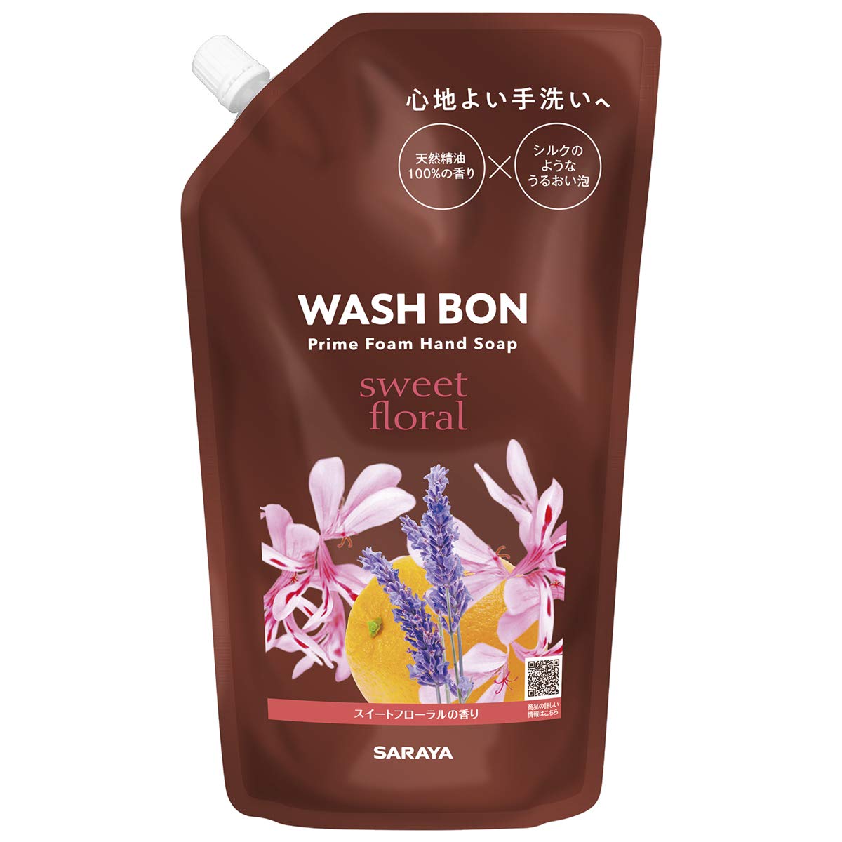 Washbon Prime Foam Sweet Floral Refill 500ml
