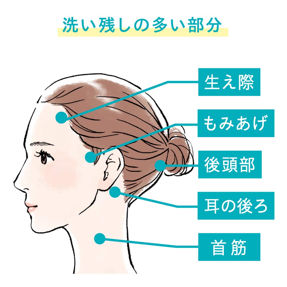 Curel shampoo pump 420ml (can also be used for babies)