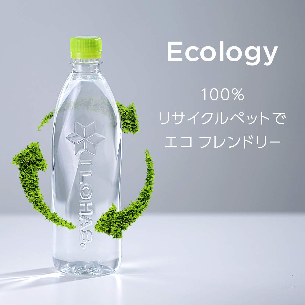 I LOHAS Labelless 560ml x 24 bottles Water Natural water