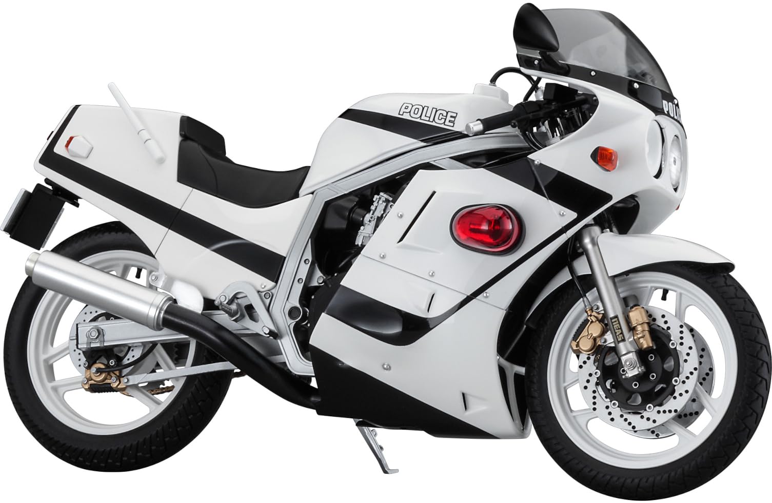Hasegawa I'll arrest you Suzuki GS×-R750 motorcycle specification 1/12 scale plastic model SP707